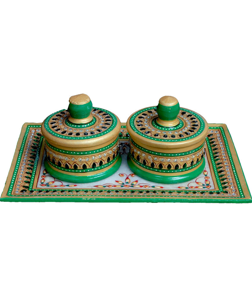 2 BOWLS DRYFRUIT SET