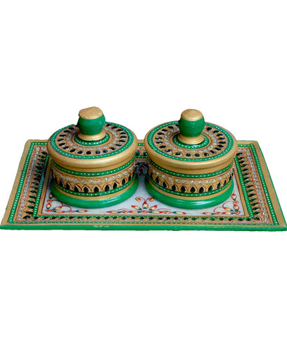2 BOWLS DRYFRUIT SET