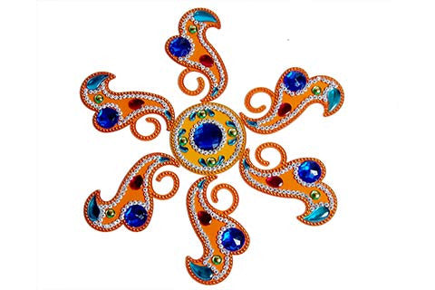 RANGOLI ORANGE